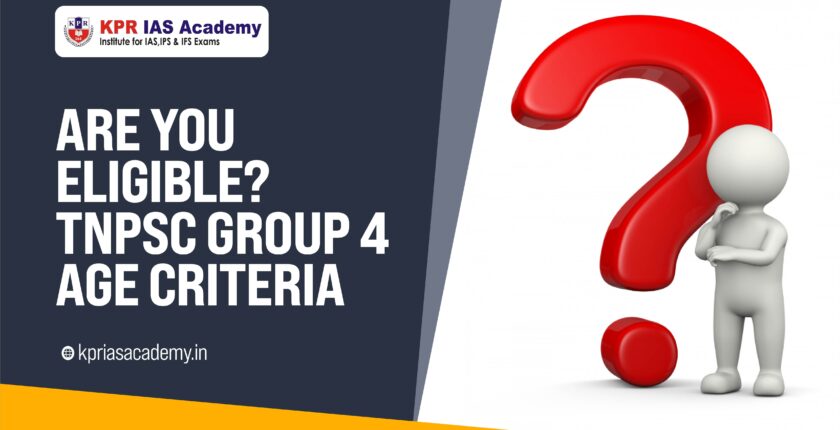Crack TNPSC: Group 4 Age Limit Guide
