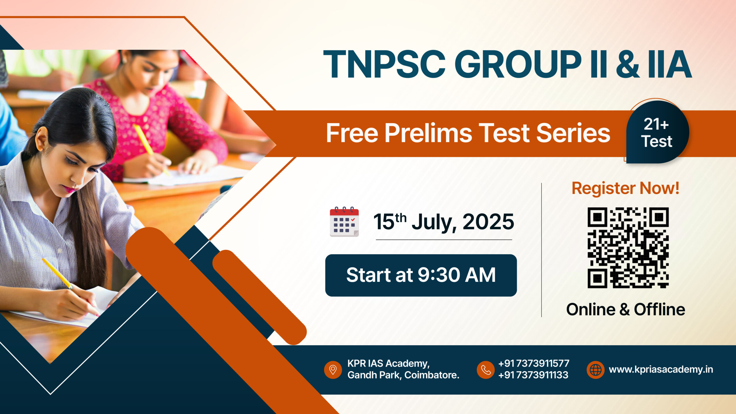 TNPSC Group  I & IIA FREE Prelims Test Series